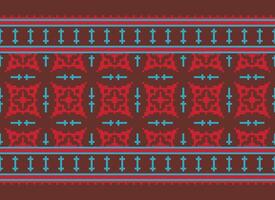 skön blommig korsa sy mönster.geometrisk etnisk orientalisk mönster traditionell background.aztec stil abstrakt vektor illustration.design för textur, tyg, kläder, inslagning, dekoration, matta.