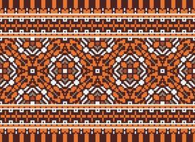 natur årgångar korsa sy traditionell etnisk mönster paisley blomma ikat bakgrund abstrakt aztec afrikansk indonesiska indisk sömlös mönster för tyg skriva ut trasa klänning matta gardiner och sarong vektor