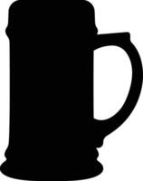 Bier Symbol im Wohnung. isoliert auf Toasten Prost Bier Grafik, editierbar Glas von Bier verwenden im Bar, Kneipe Symbol, Logo anders Stil Vektor zum Apps und Webseite