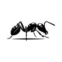 Silhouetten von Ameisen. kostenlos Vektor