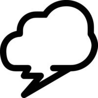 Wolke Symbol Symbol Vektor Bild. Illustration von das Hosting Lager Design Bild