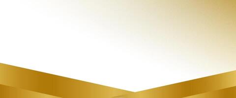 Luxus Weiß Hintergrund mit golden Linie Elemente vektor