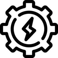 diese Symbol oder Logo Energie Symbol oder andere wo alles verbunden zu Energie, das Umgebung und Andere oder Design Anwendung Software vektor
