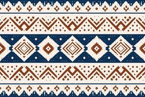 navajo stam- vektor sömlös mönster. inföding amerikan prydnad. etnisk söder Västra dekor stil. boho geometrisk prydnad. vektor sömlös mönster. mexikansk filt, matta. vävd matta illustration