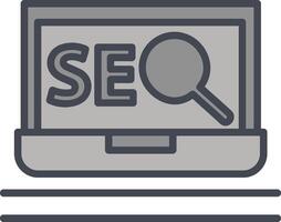 SEO Etikette Vektor Symbol