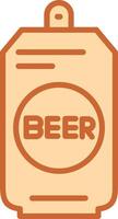 Bier können ii Vektor Symbol