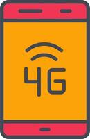 4g-Vektorsymbol vektor