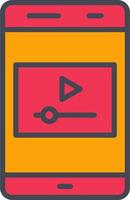 videoklipp vektor ikon