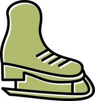 Skates-Vektor-Symbol vektor