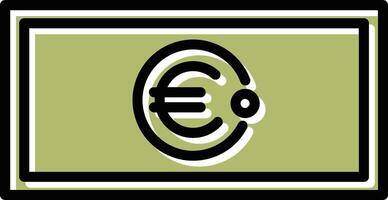 Euro-Vektor-Symbol vektor