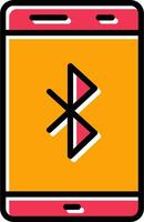 Bluetooth-Vektor-Symbol vektor