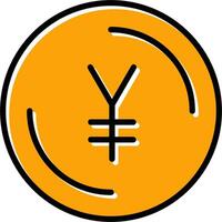 Yen-Symbol-Vektor-Symbol vektor