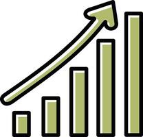 statistik vektor ikon