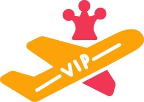 VIP-Passagier-Vektor-Symbol vektor