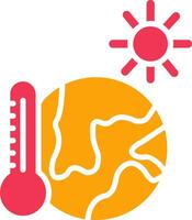 temperatur vektor ikon