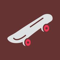 skateboard vektor ikon