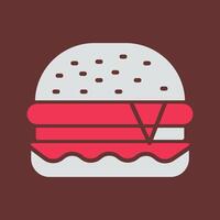 Burger Vektor Icon