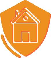 hus skydd vektor ikon
