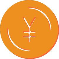 Yen-Symbol-Vektor-Symbol vektor