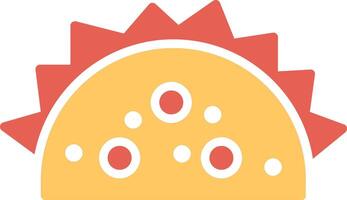 tacos vektor ikon