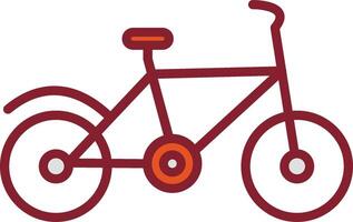 Fahrrad ii Vektor Symbol