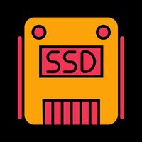 SSD-Vektorsymbol vektor