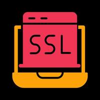 SSL-Vektorsymbol vektor