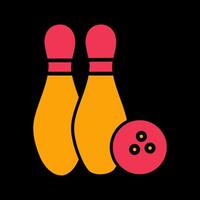 Bowling-Vektor-Symbol vektor