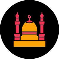 Moschee-Vektor-Symbol vektor