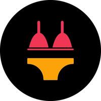 Bikini-Vektor-Symbol vektor