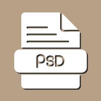 PSD-Vektorsymbol vektor