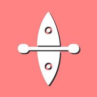 Kajak-Vektor-Symbol vektor