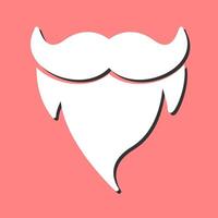 skägg och mustasch ii vektor ikon