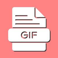 GIF-Vektorsymbol vektor