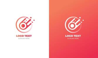 Ö Brief modern einzigartig Logo Design Vorlage vektor