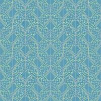 nahtlos Vektor geometrisch Kunst Deko Muster mit Bögen und Farbverläufe auf ein stilvoll Blau Hintergrund
