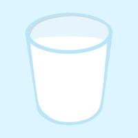 Glas von Milch Symbol vektor