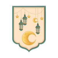 illustration av ramadan lykta vektor