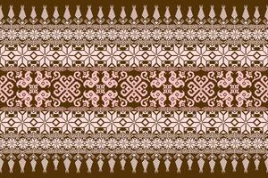 sömlös pixel konst mönster. aztec geometrisk vektor bakgrund. kan vara Begagnade i textil- design, webb design för framställning av kläder, Tillbehör, dekorativ papper, ryggsäck, omslag, kuvert, bricka, etc.