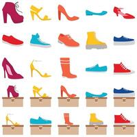 Illustration von Schuhe Pack vektor