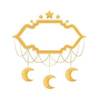 Illustration von Ramadan Rahmen vektor