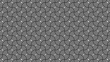 abstrakt Hintergrund mit Fett gedruckt gestreift Kreise. Hintergrund nahtlos Muster geometrisch Linie Kreis Design abstrakt vektor
