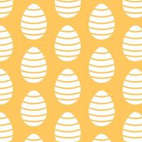 Ostern Eier einfach nahtlos Muster. Ostern Eier, Ostern Symbol, dekorativ Vektor Elemente.