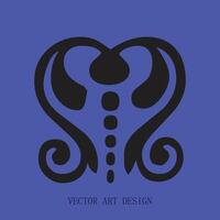 vektor konst design