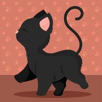 süß Katze Karikatur kawaii Vektor Illustration