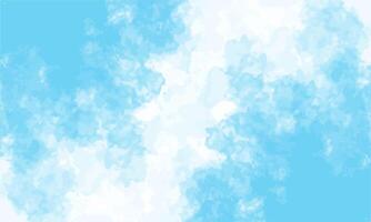 blå himmel bakgrund med moln vektor