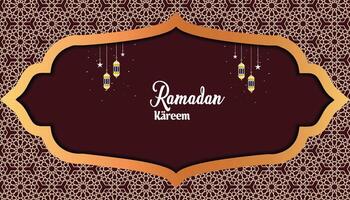 ramadan kareem bakgrund vektor design