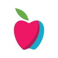 Apple logotyp ikon vektor