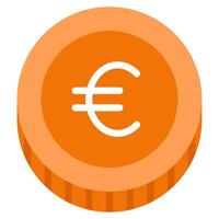 Euro Zahlung und Finanzen Symbol Illustration vektor