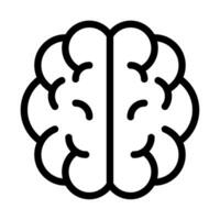 Gehirn online Lernen Symbol vektor